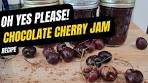 How to Make Chocolate Cherry Jam