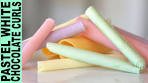 How To Make Chocolate Curls White Chocolate Curls Pastel ...
