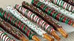 How to Make Christmas Chocolate Dipped Pretzels