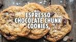 How to Make Espresso Chocolate Chunk Cookies | Java Chip ...