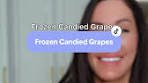 How to Make Frozen Candied Grapes