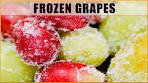 How to Make Frozen Grapes!
