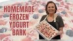How to Make Frozen Yogurt Bark | Easy & Healthy Snack Recipe