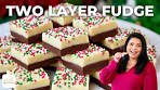 How to Make Fudge in TWO Minutes at Home | Two Layer ...
