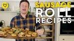 How To Make Home Made Sausage Rolls With Meat & Veggie ...