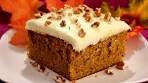 How to Make Homemade Pumpkin Spice Cake with Cream ...