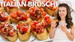 How to Make Italian BRUSCHETTA - Easy Appetizer