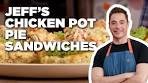 How to Make Jeff's Chicken Pot Pie Sandwiches | Food Network