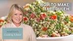 How to Make Martha Stewart's Tabbouleh | Martha's Cooking ...