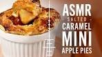 How To Make Mini Caramel Apple Pies ASMR