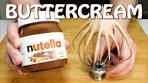 How to make Nutella Frosting (5 Minute Buttercream Recipe)