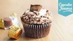 How to make Peanut Butter Cup Cakes | Cupcake Jemma