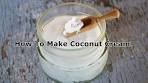 How To Make Pure Coconut Cream