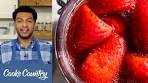 How to Make Strawberry-Basil Compote