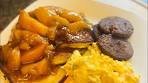 How To Make The Best Peach Cobbler Pancakes Ever Super ...