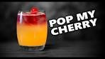 How To Make The Pop My Cherry Layereed Cocktail