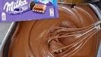 I Made Chocolate Fondu Out Of Milka Chocolate!