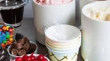 Ice Cream Sundae Bar