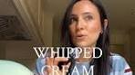 If you find your homemade whipped cream tends to curdle ...
