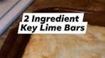 In the Kitchen with Kimberlee - 2 Ingredient Key Lime Bars ...