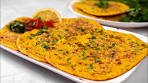 Indian Chickpea Pancakes with Vegetables - Besan Chilla ...