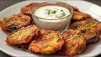 Irresistible Eggplant Fritters You Can't Miss! TOP 2 quick and ...