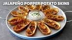 Jalapeno Popper Potato Skins | Food Wishes