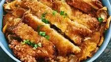 Japanese Chicken Cutlet Rice Bowl - Chicken Katsu Don