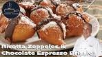 Jasper's Kitchen: Ricotta Zeppoles & Chocolate Espresso ...