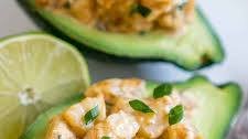 Keto Cajun Shrimp Stuffed Avocado Boats Recipe