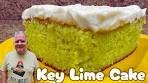 Key Lime Cake - A Taste to Take You Down to the Florida Keys!