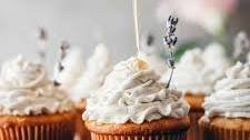 Lavender honey cupcakes
