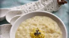 Lavender Lemon Rice Pudding