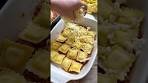 Lazy Lasagna with Ravioli recipe #shorts