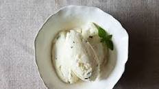 Lemon Basil Sherbet or Sorbet