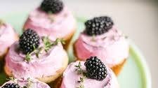 Lemon Blackberry Cupcakes
