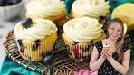 Lemon Blueberry Cupcakes made with Fresh Lemon and ...