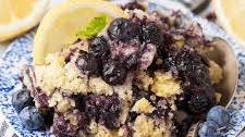 Lemon Blueberry Dump Cake