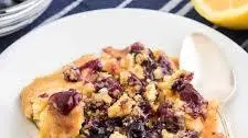 Lemon Blueberry Dump Cake
