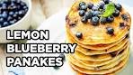 Lemon Blueberry Pancakes | Fluffy Pancake Recipes by ...