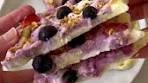 Lemon Blueberry Yogurt Bark Ingredients: -1x 160g pot lemon ...