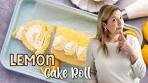 LEMON CAKE ROLL Recipe