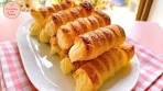 Lemon cream filled horns/ cream rolls delicious recipe