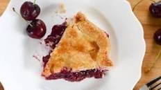 Lemon Ginger Cherry Pie