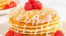 Lemon Raspberry Pancakes
