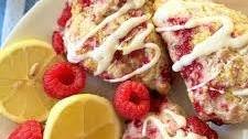 Lemon Raspberry Scones