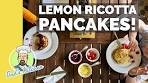 Lemon Ricotta Pancakes | Slade's Kitchen