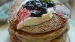 Lemon Ricotta pancakes w/ a hint of orange blossom pancake ...
