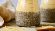 Lemon Vanilla Chia Pudding