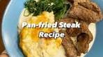 Let's make a pan-fried steak! First, gather your… Ingredients: 1 ...